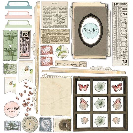 49 and market vintage artistry in color vol 1 collection pack 12 x 12 michaels